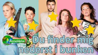 Anmeldelse: Du finder mig nederst i bunken, Teater Katapult